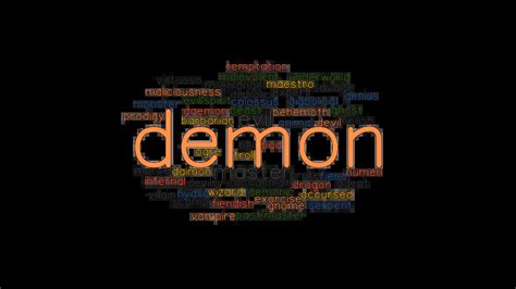 synonym demonic|synonyms for satanic.